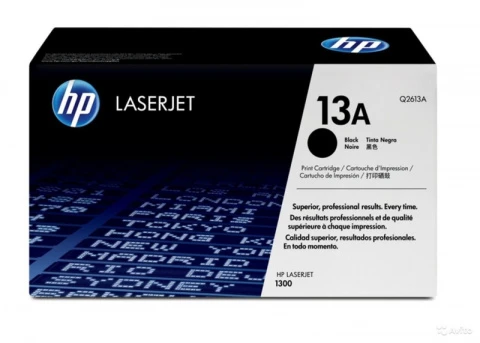 Картридж HP <Q2613A> для LJ 1300/1300N (2500 стр.) черный