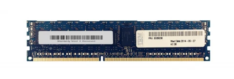 Модуль памяти DDR3 1600МГц 8 Гб IBM <00D5038> (1.35V, PC3-12800, CL11, ECC, RDIMM)