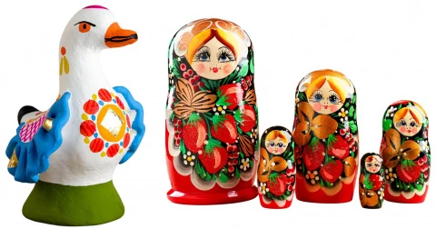Игрушки-забавы и народные игрушки