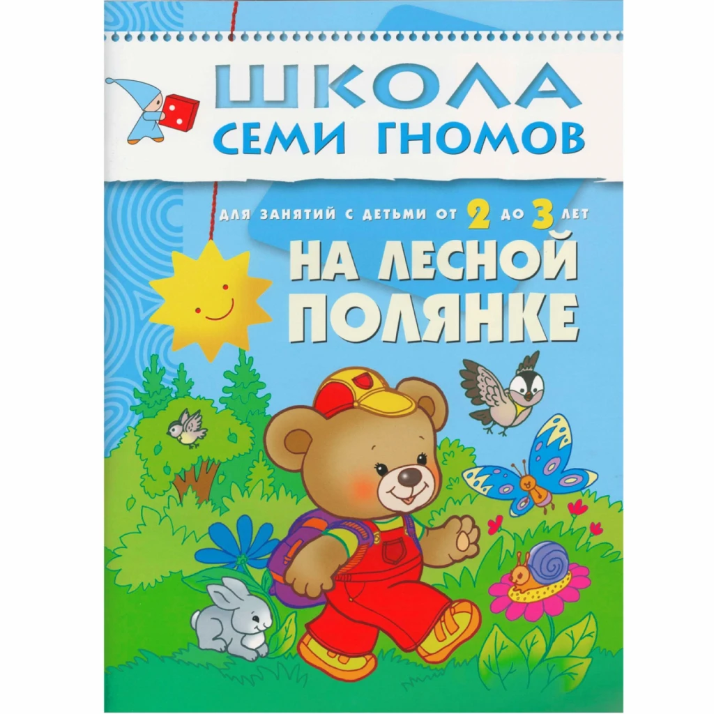 Годовой комплект "Школа Семи Гномов 2-3 года. Полный годовой курс  (12 книг с картонной вкладкой)"