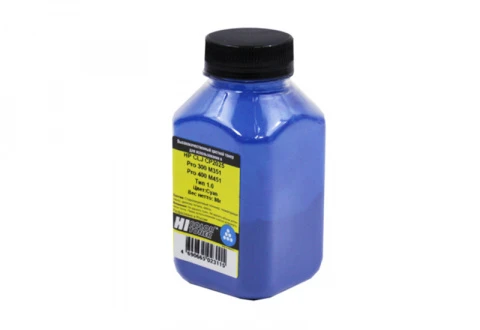 Тонер HP CLJ CP2025/Pro 300 M351/Pro 400 M451, 80 гр/банка, синий, Hi-Black Тип 1.0