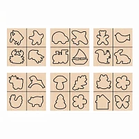 Комплект трафаретов из 6 наборов