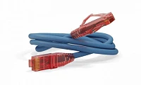 Патч-корд U/UTP, Cat.5e, 0,5м, синий, Hyperline <PC-LPM-UTP-RJ45-RJ45-C5e-0.5M-LSZH-BL>